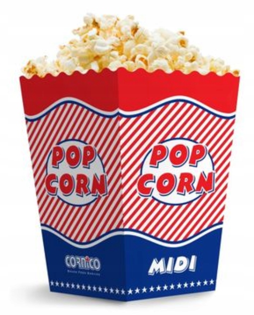 

Pudełka do Popcornu 3L MIDI 5 Szt CORNiCO
