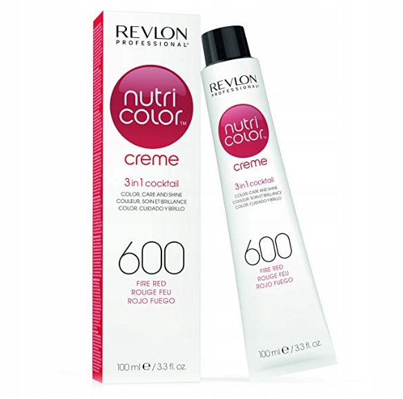 

Revlon Nutri Color Maska Koloryzująca 600 Fire Red