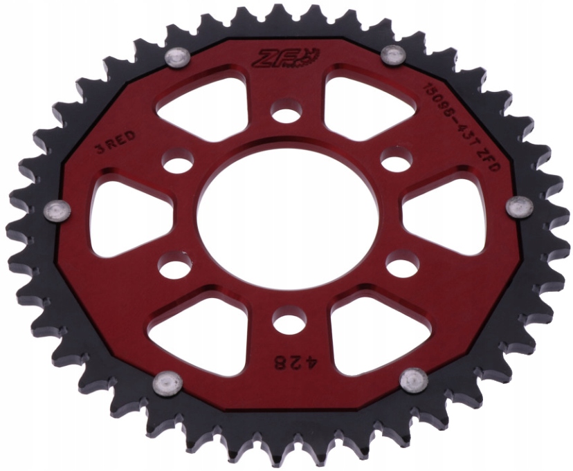 Zadní ozubené kolo 428 Zfd 43Z KSR-Moto Tw 125 15-19