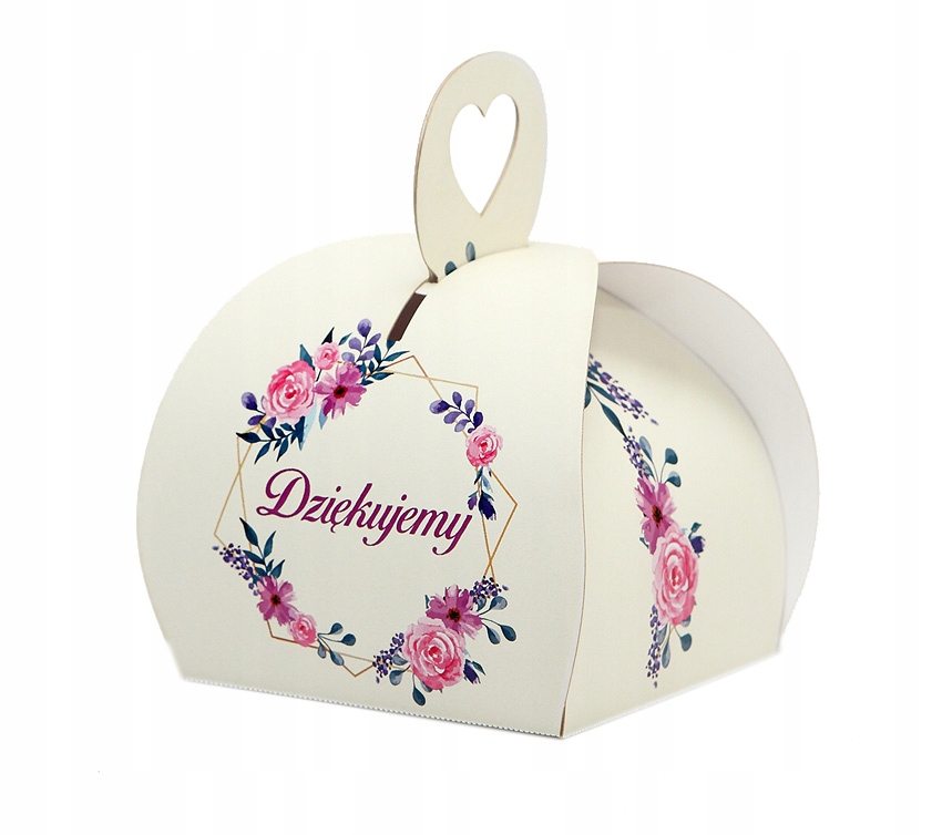 

Ślub Wesele Pudełeczko Podziękowania Gości 2 Szt
