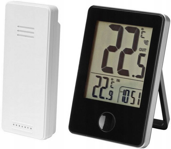 

Termometr Bezprzewodowy Zasięg Do 60M Zegar