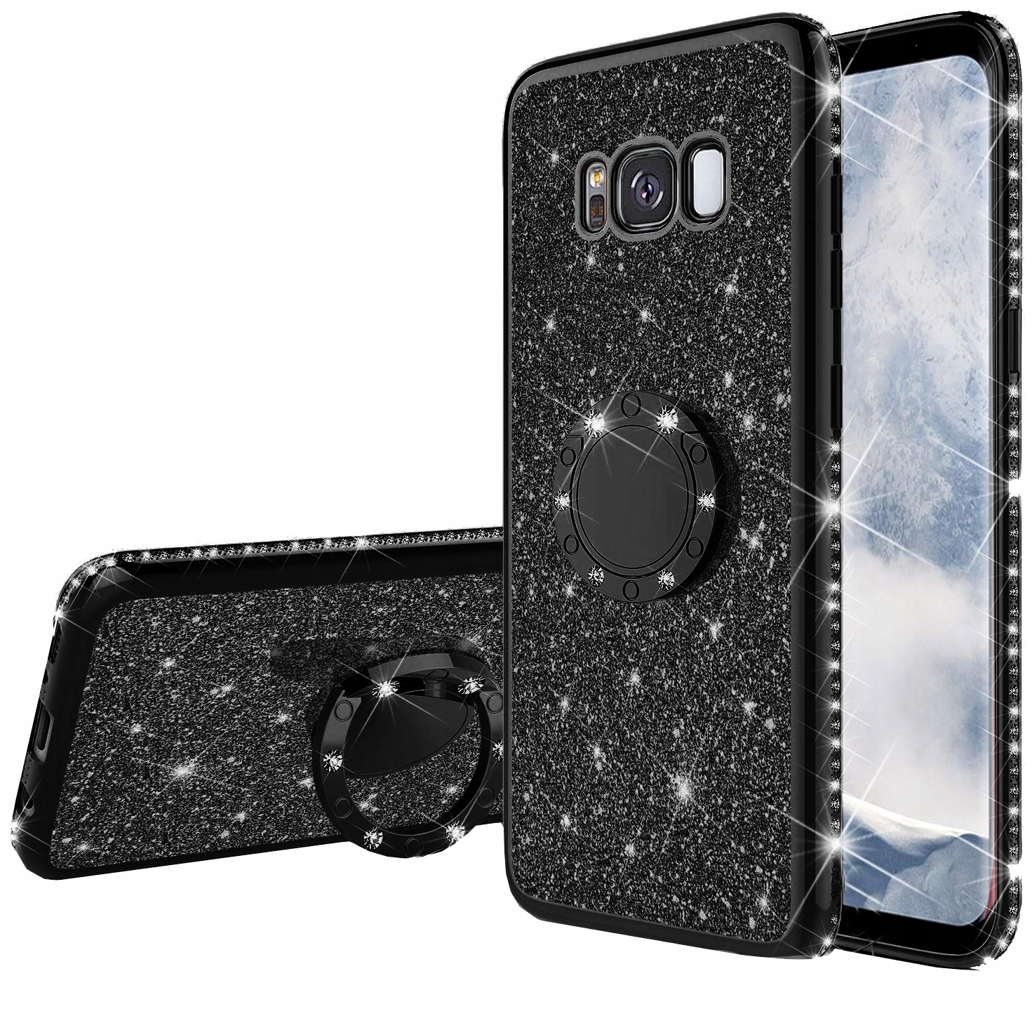 

Etui Brokat Do Samsung S8 Ring Case+szkło