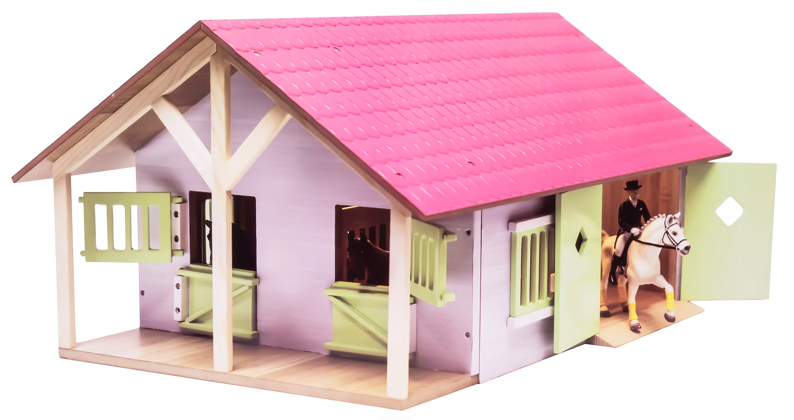 

Schleich Drewniana stajnia dla koni 610168