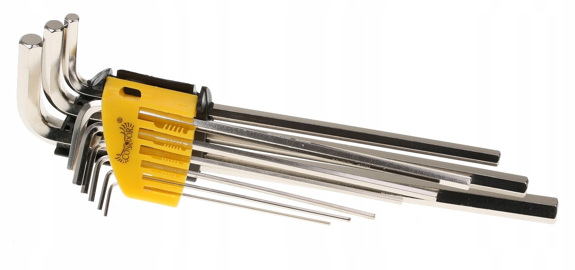 

Klucze Imbusowe 9el Sześciokątne 1,5-10 CrV Długie