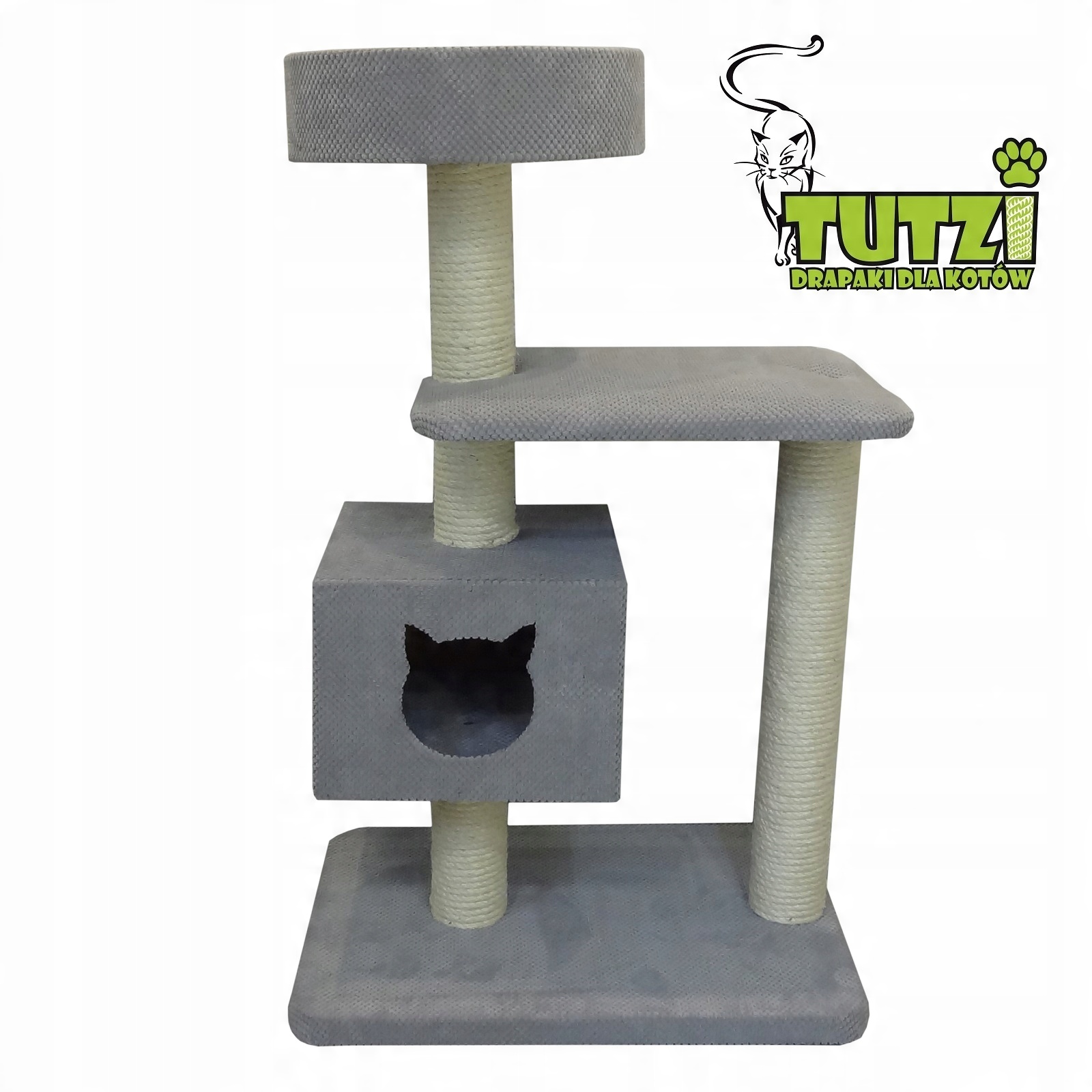 

Tutzi Drapak Dla Kota D15, domek, rozeta ,wys 118