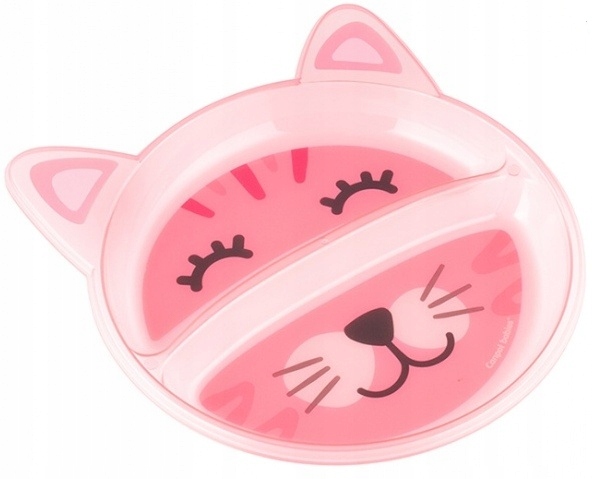 CANPOL Talerz z podziałką TALERZYK DZIELONY