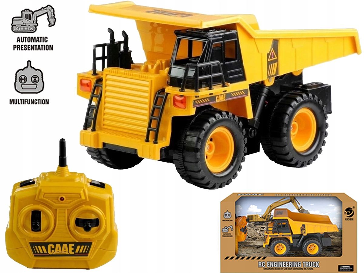 

Zdalnie Sterowana Ciężarówka Wywrotka XXL + Pilot