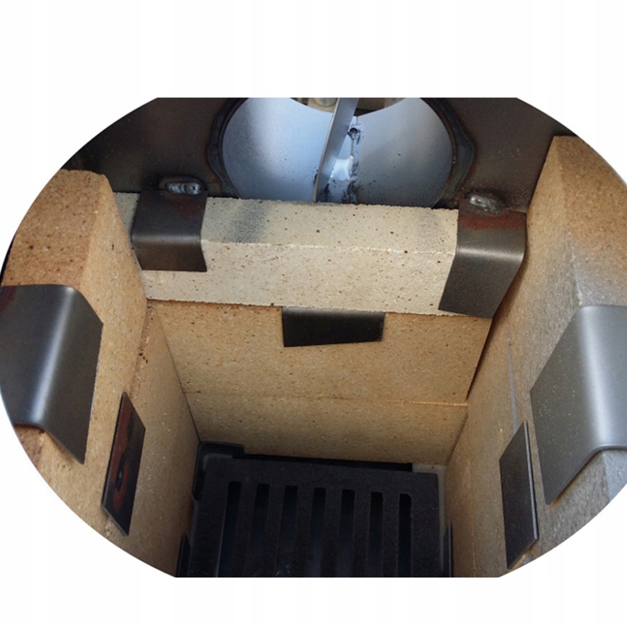 16 КИРПИЧНАЯ ПЕЧЬ CHAMOTO STEVE, 52 кг, ATEST марки Idino