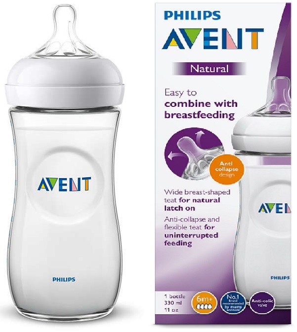 

Avent Butelka Antykolkowa 330 ml Natural + Smoczek