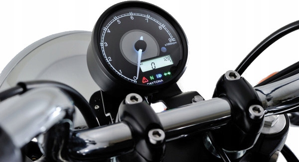 361-528 - Цифровой тахометр часы кафе racer custom bobber