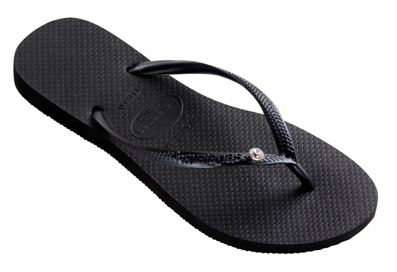 

Havaianas Slim Crystal 35/36 czarne japonki klapki