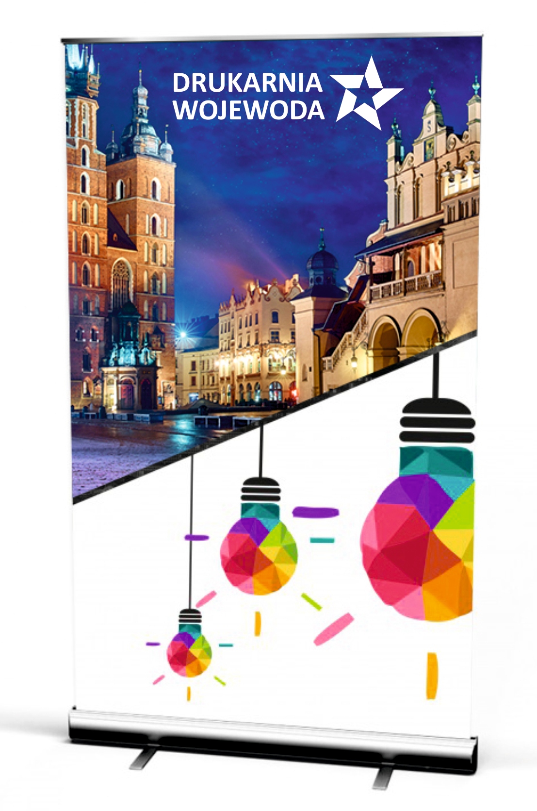 

Roll-up 200x120 cm Jakość Foto, Mocna Kaseta