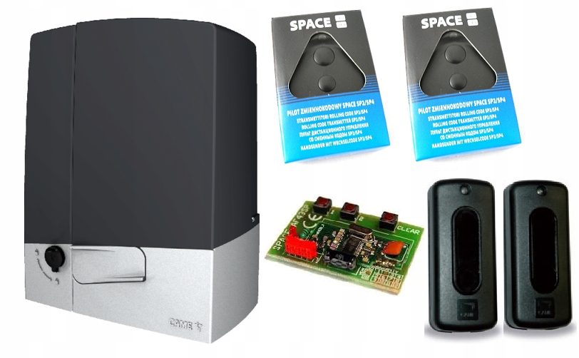 Napęd do BRAM PRZESUWNYCH BXV CAME DO 800KG SAFE