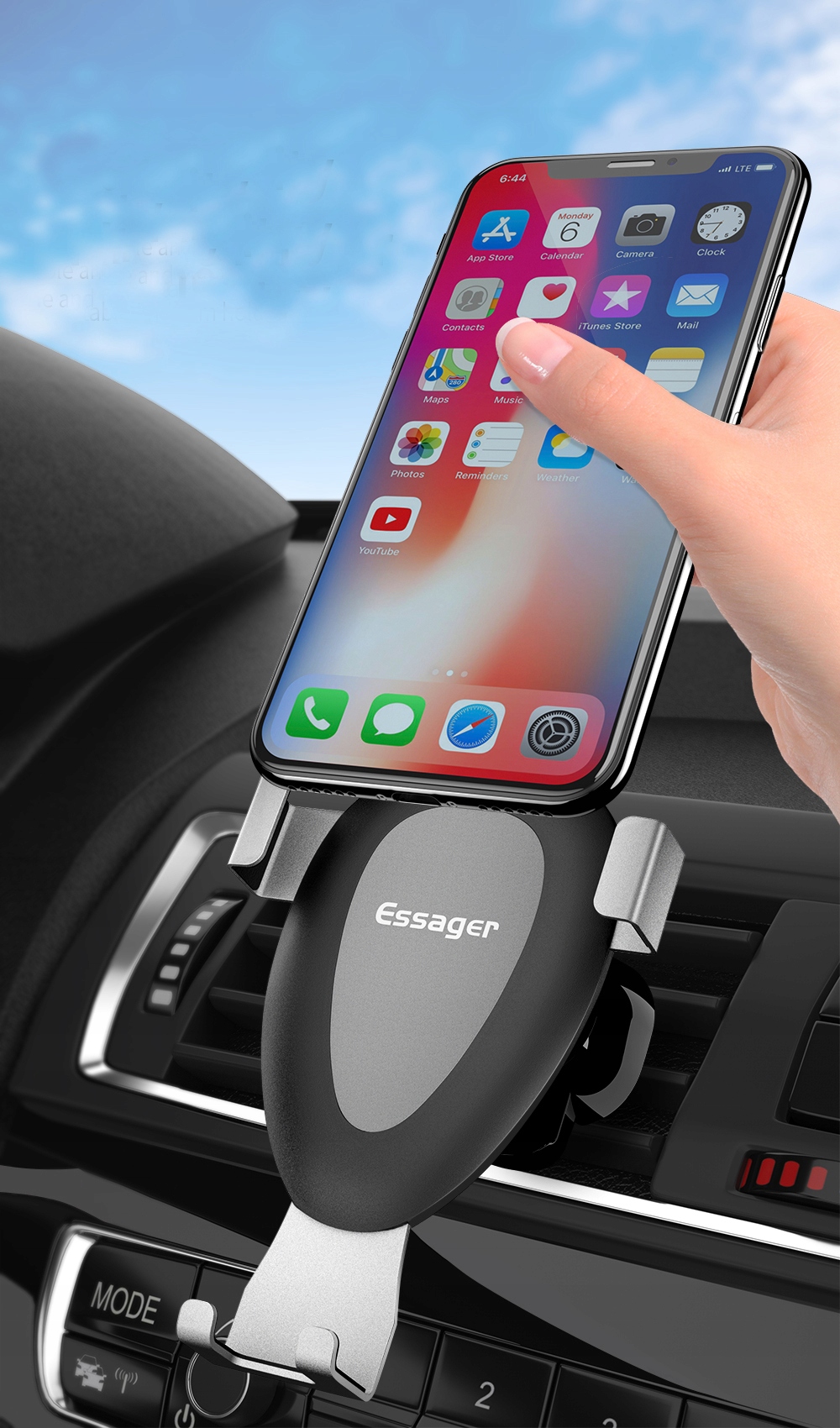 ESSAGER UCHWYT SAMOCHODOWY GRAWITACYJNY TELEFON T2 Marka ESSAGER