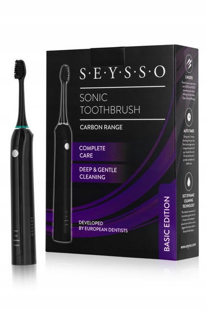 

Seysso Carbon Basic Black przetarcia na opakowaniu