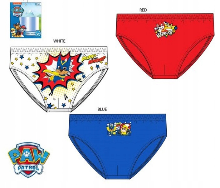 

Slipki Majtki Psi Patrol NICKELODEON*6/8 - 3 pack
