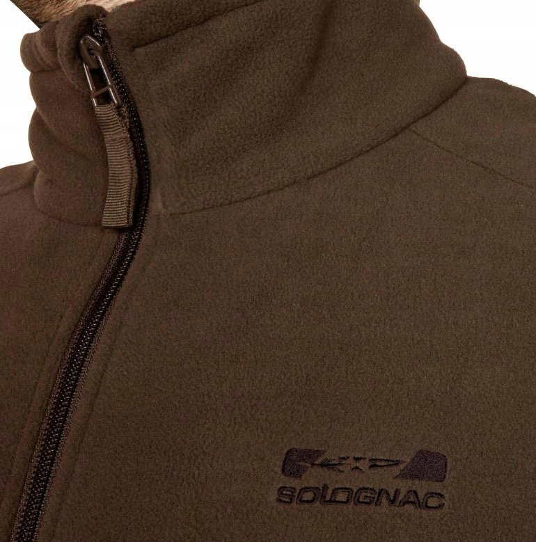 CIEPŁY POLAR MYŚLIWSKI BLUZA WĘDKARSKA WYGODNA KIESZENIE M Model 1