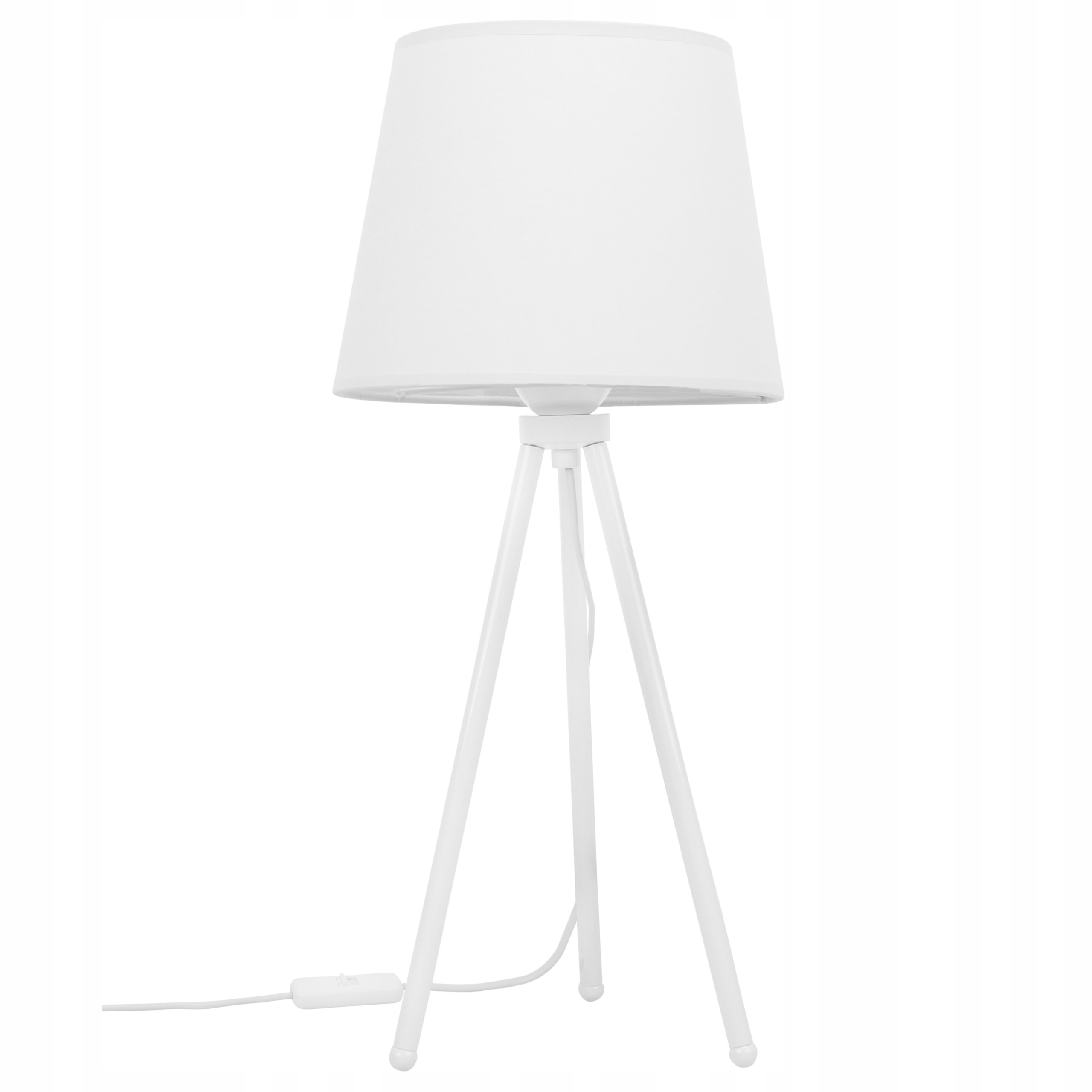 Lampa STOŁOWA stojąca NOCNA trójnóg 49cm E27 Długość/wysokość 49 cm