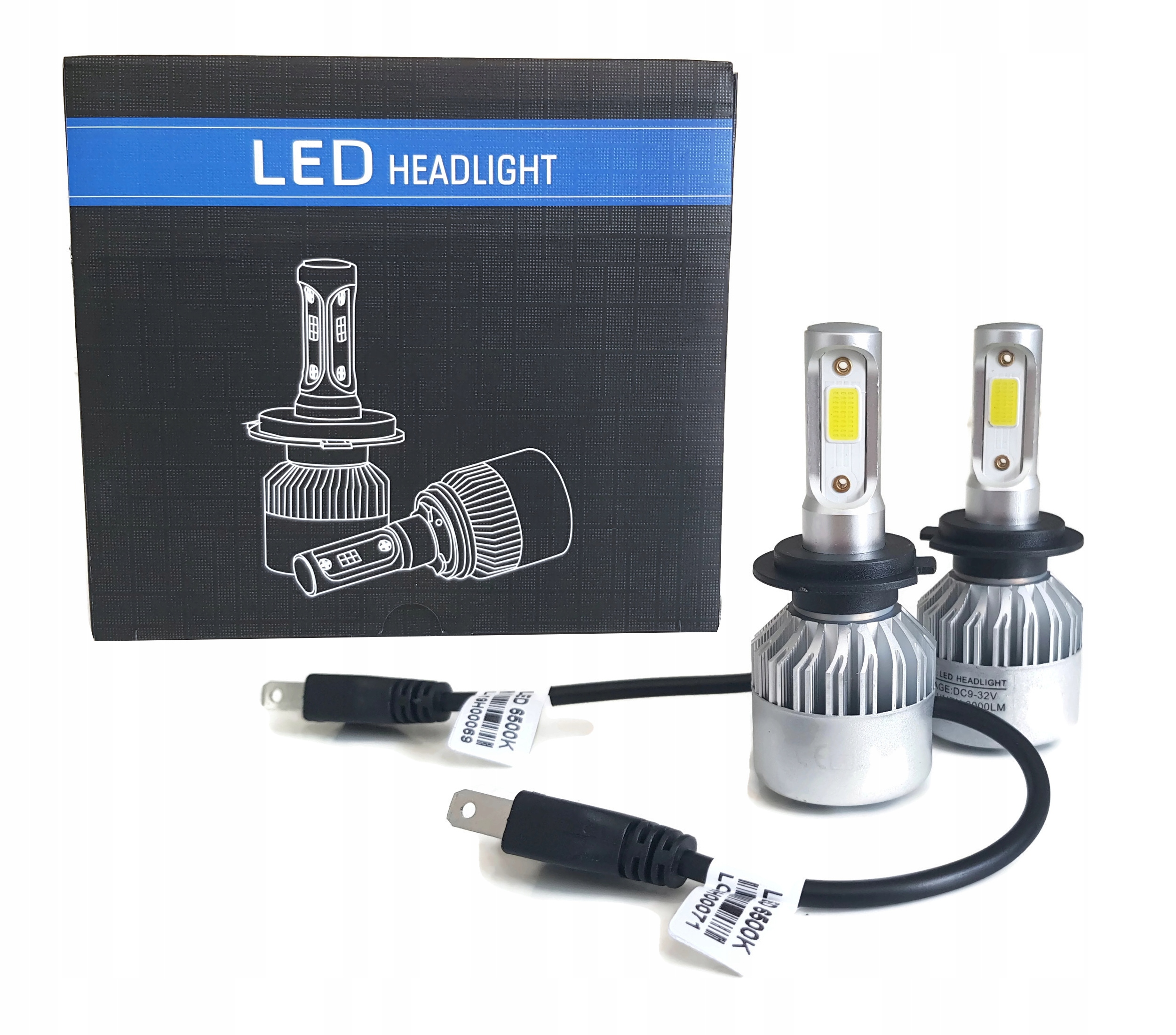 

Żarówka Led H7 S2 Cob 16000LM Bardzo Mocna Żarówki