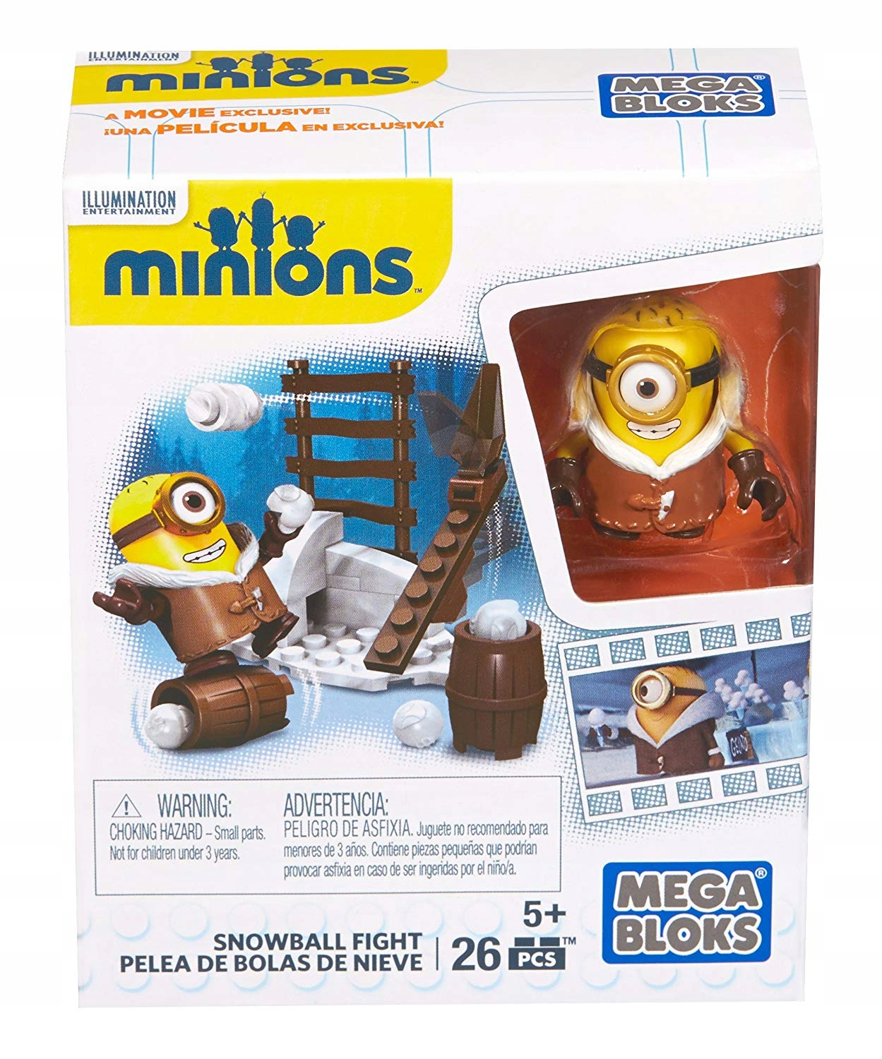 

Klocki Mega Bloks Minionki Figurka Zestaw Bitwa