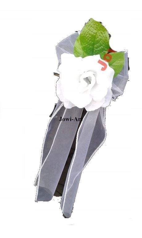 

Kokarda dekoracja samochodu na drzwi auta szarfa