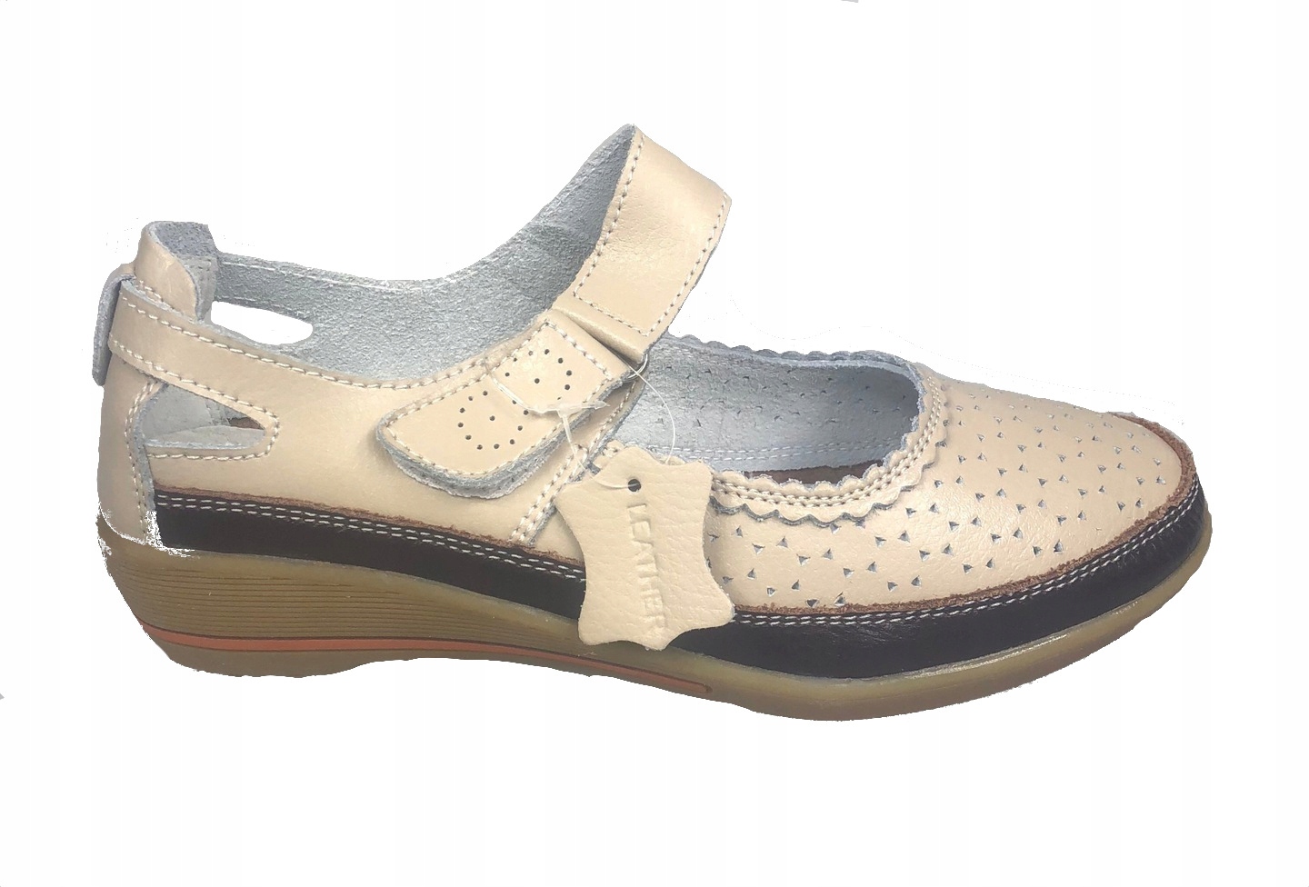 VINCEZA PÓŁBUTY DP019/17 BEŻ r37