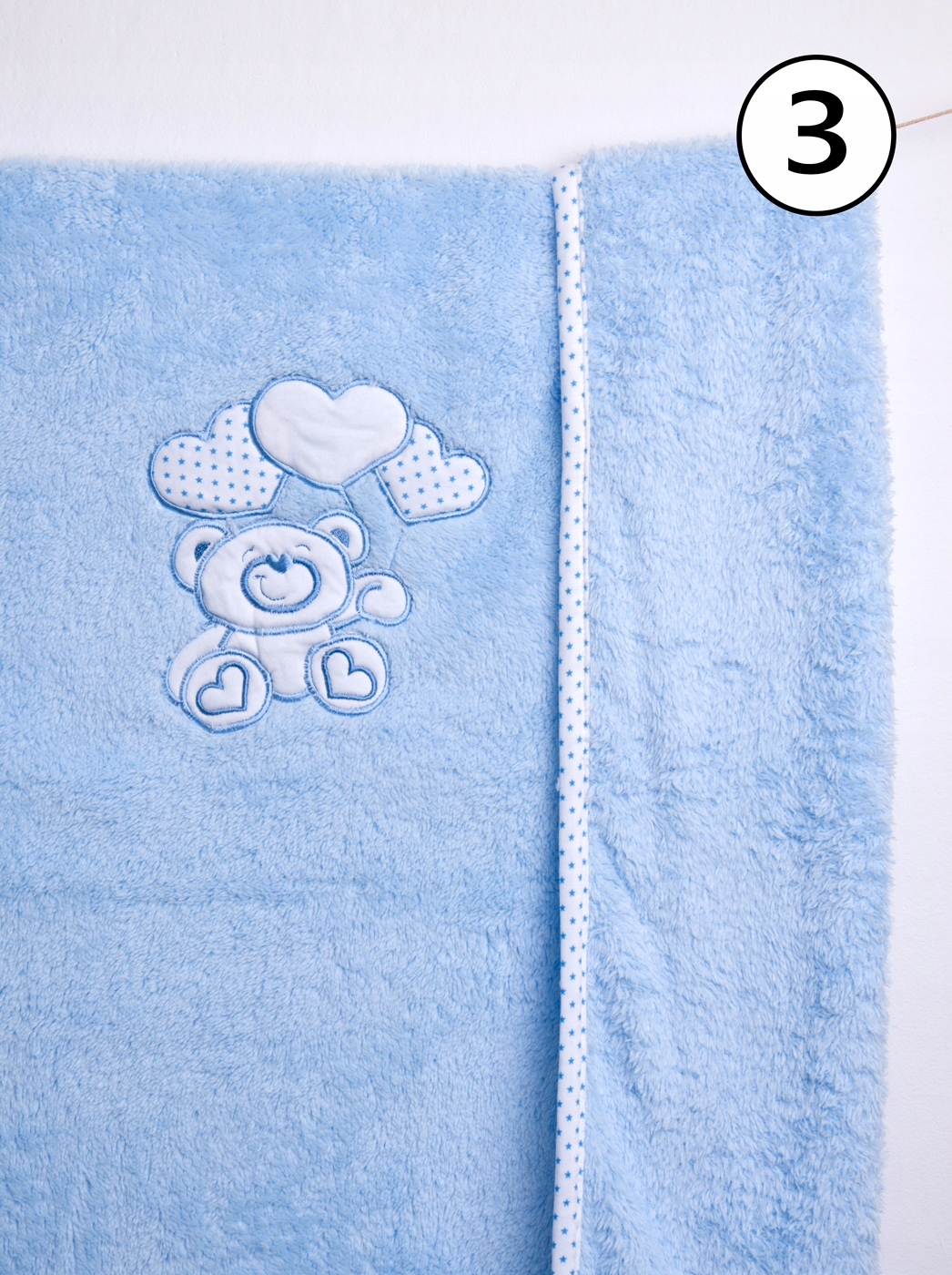 Kocyk dla dziecka 120x90cm Płeć chłopcy