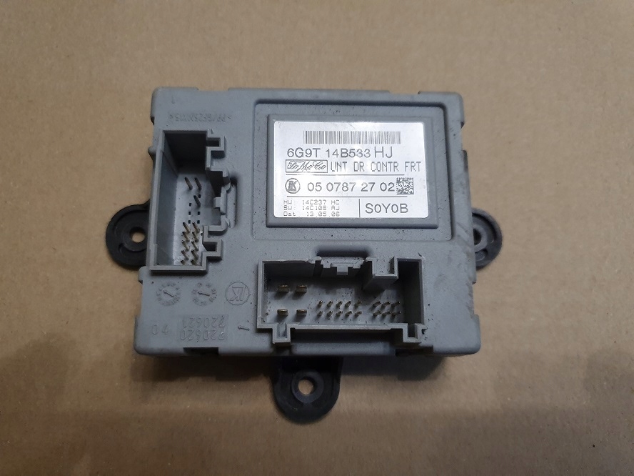 МОДУЛЬ ДВЕРИ ВОДИТЕЛЯ 6G9T-14B533-HJ ДЛЯ FORD S-MAX