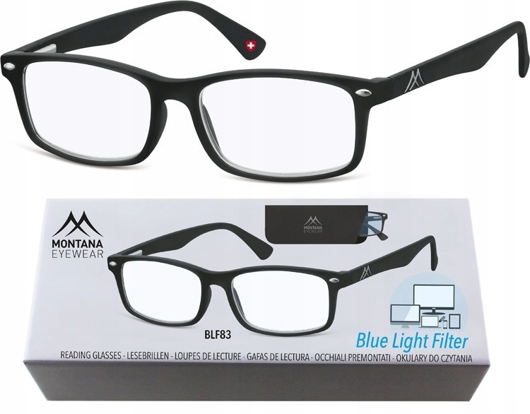 

Okulary Zerówki Montana Z Filtrem Blue Light Fleks
