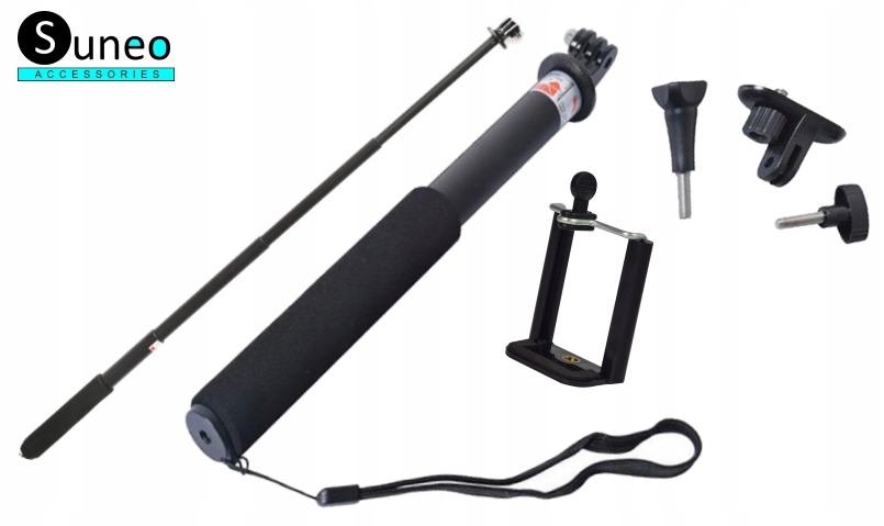 SOLIDNY MONOPOD kijek selfie APARAT GOPRO SMARTFON EAN (GTIN) 7970231003879