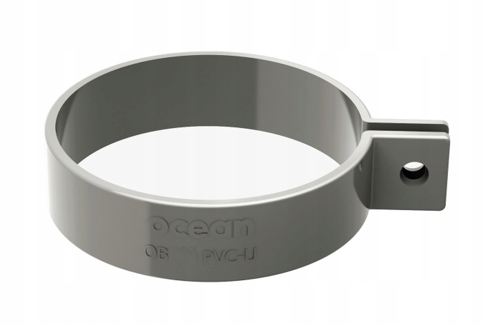 obejma PCV do rura 63mm Ocean SZARY POPIEL