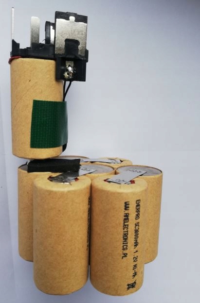 BOSCH 9,6V 3Ah akumulátorová batéria Ni-Mh, nabíjateľná batéria t