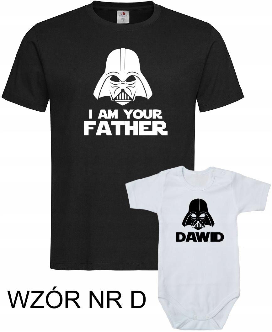 

Komplet Koszulek Dla Ojca Syna I Am Your Father