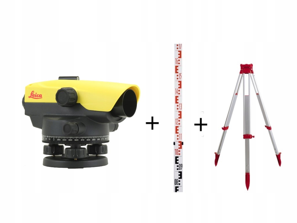 NIWELATOR OPTYCZNY LEICA NA524 +STATYW+ŁATA- WAWA