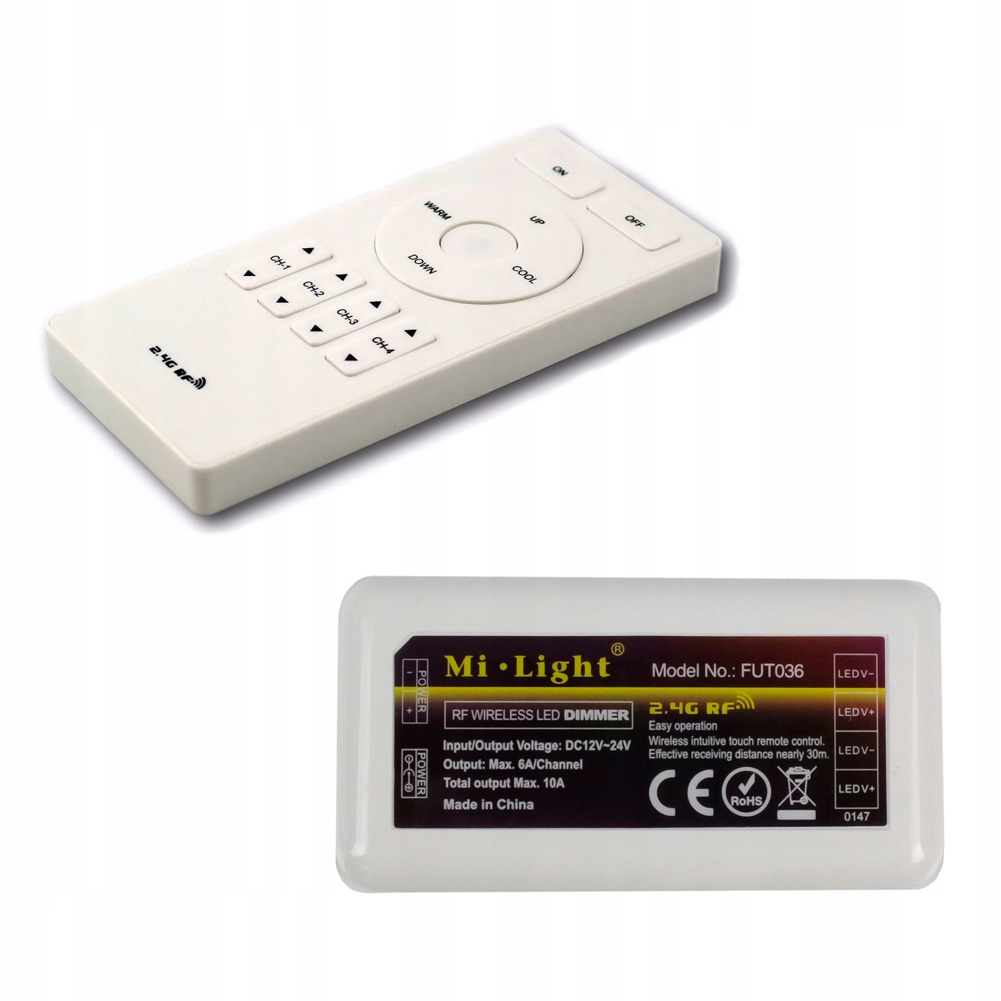 

Sterowanie Led Mi-light Mono sterownik + pilot