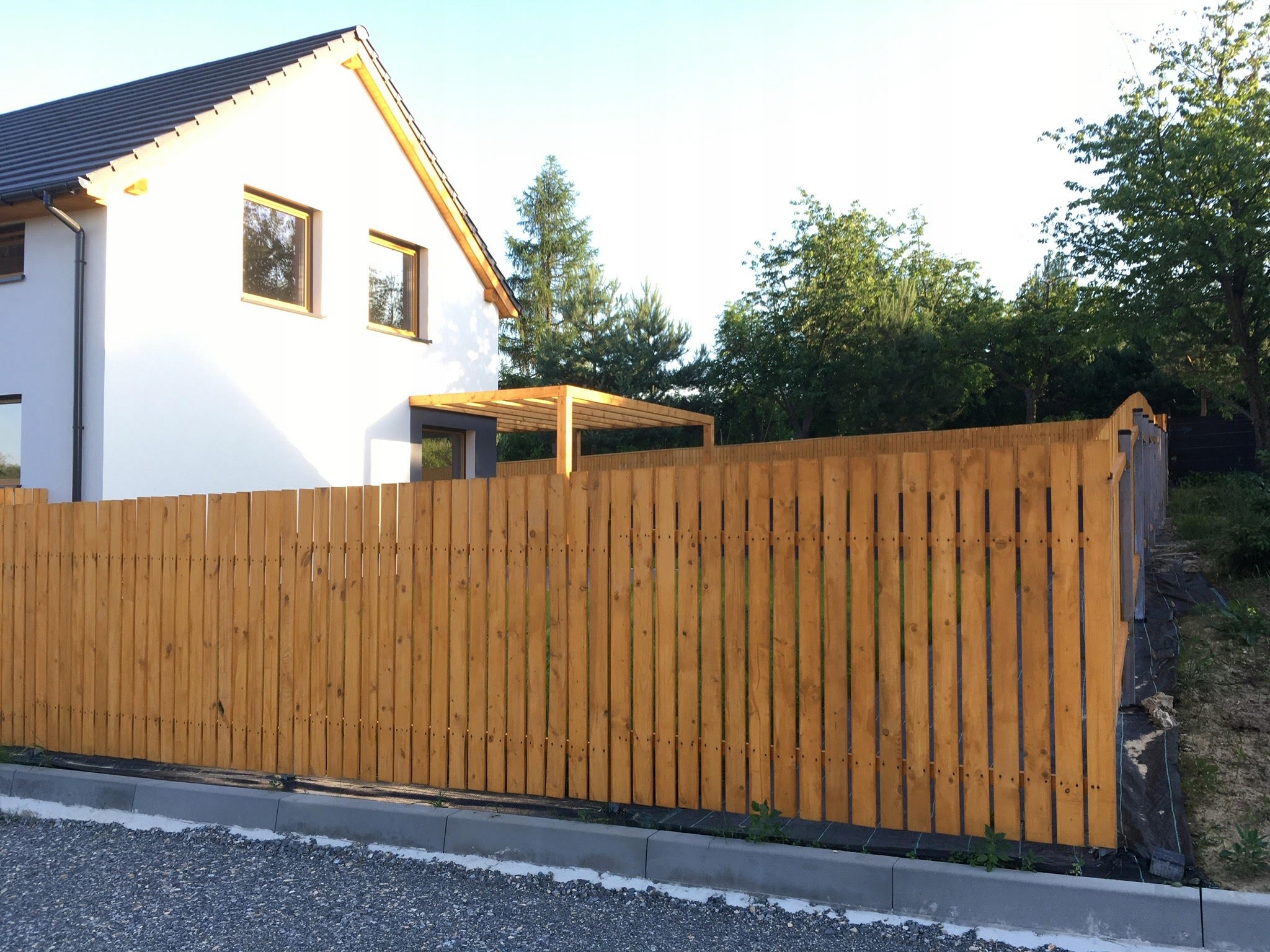 Sztachety drewniane 70CM Świerk PRODUCENT Materiał dominujący drewno