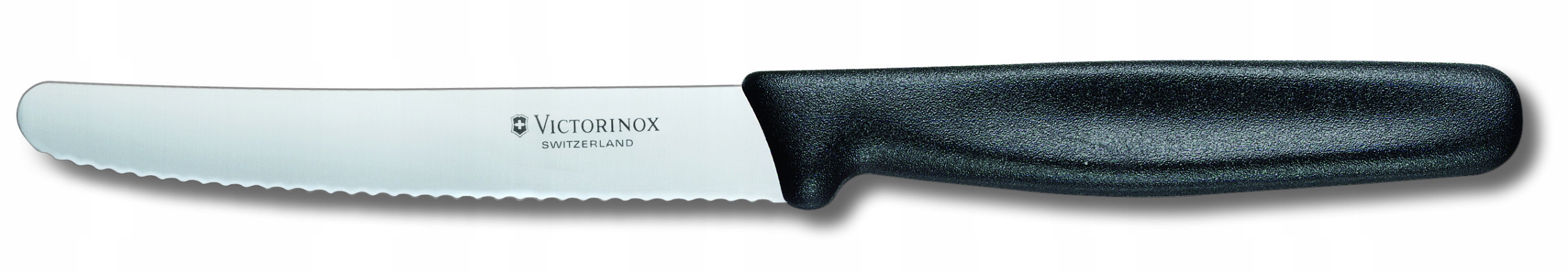 

Victorinox Nóż ząbki zaokrąglone ostrze 11cm czarn