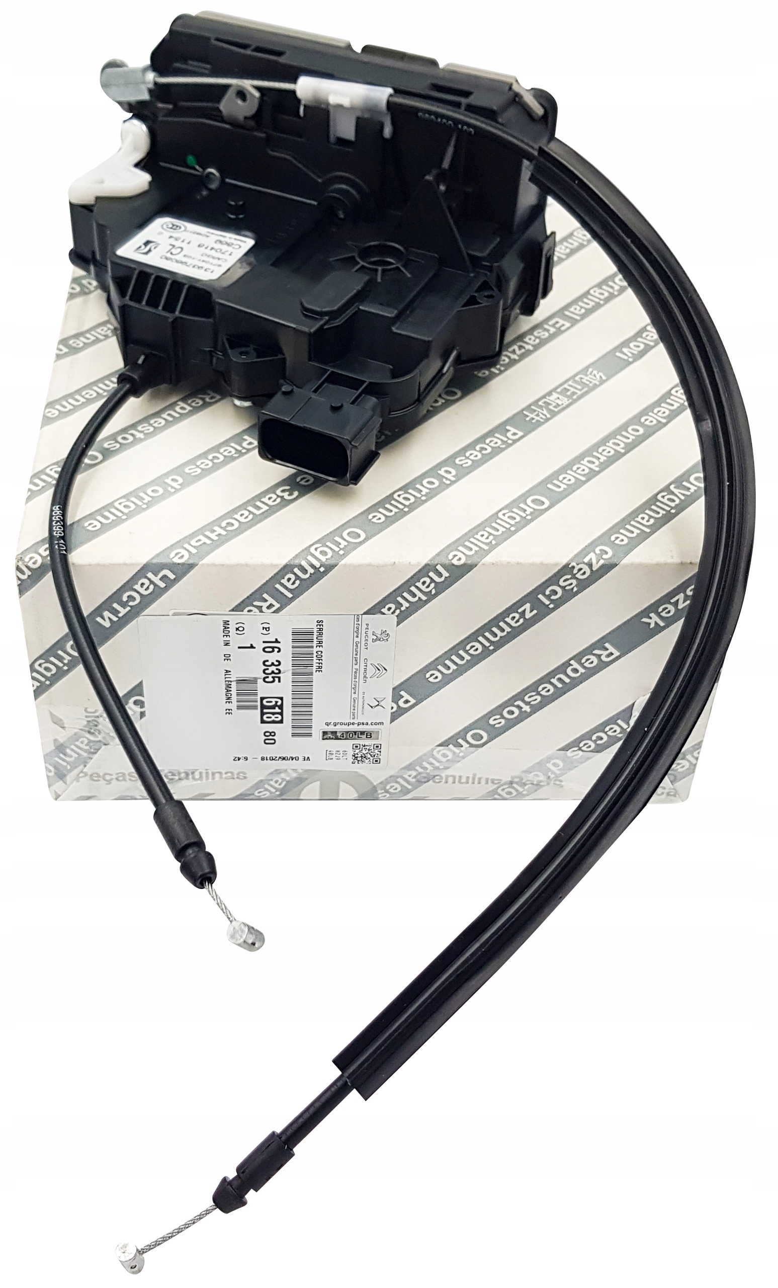 PEUGEOT BOXER 06-ЗАМОК БАГАЖНИКА 1633561880 ORG