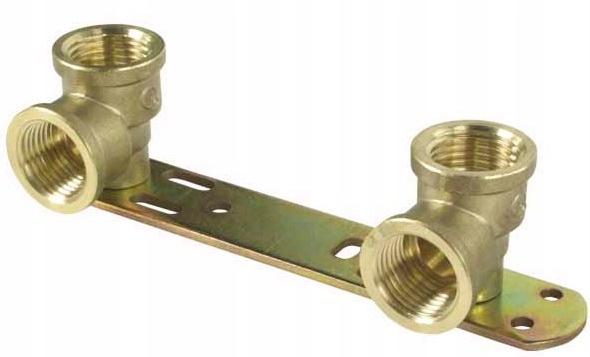 

Listwa montażowa 1/2 Gw x 1/2 Gw dł. 15 cm Mosiądz