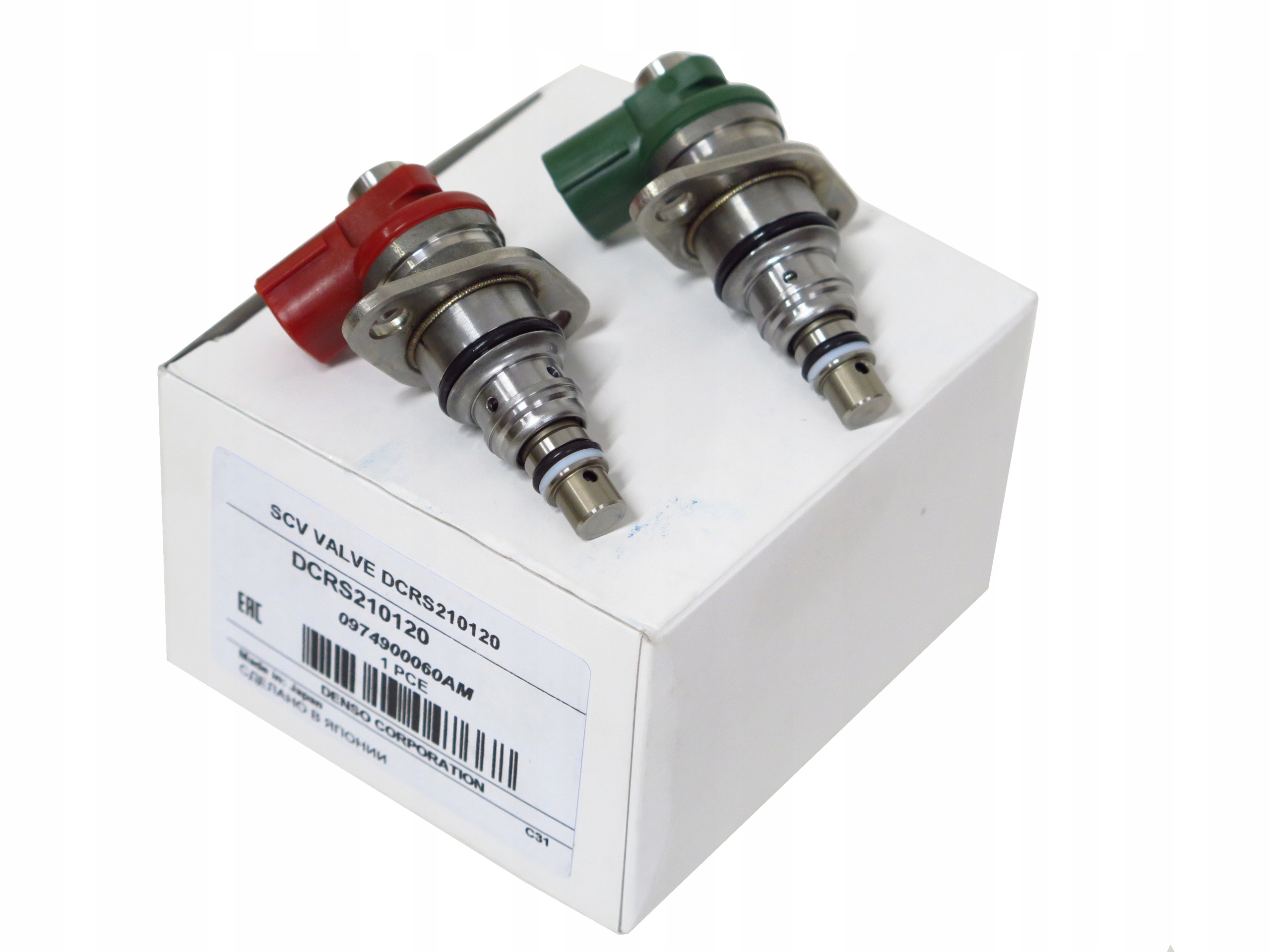 DCRS210120 - КОМПЛЕКТ КЛАПАНОВ SCV DENSO ДЛЯ RENAULT 3.0 DCI