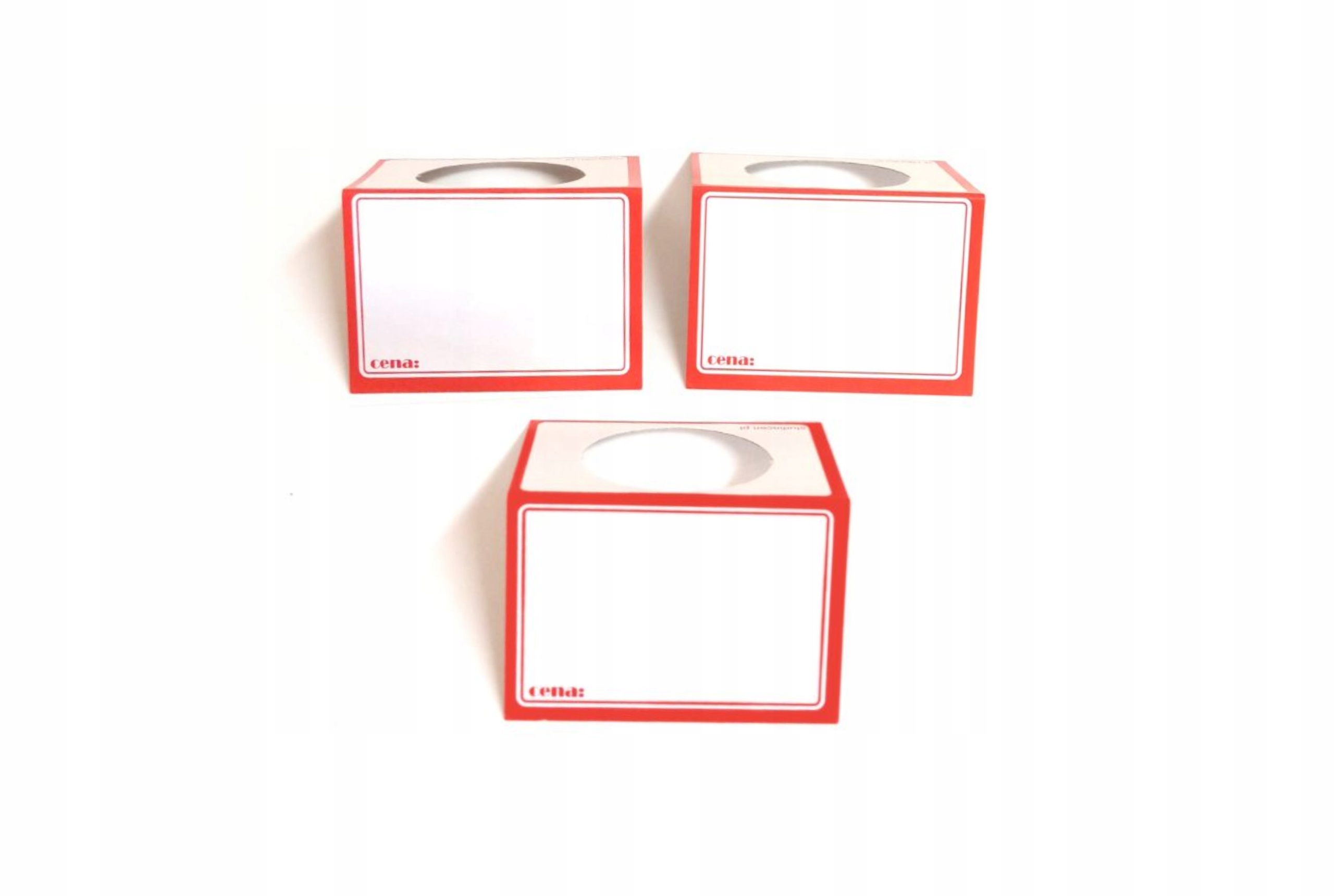 

Cenówki na butelkę, sklep monopolowy 50 szt.