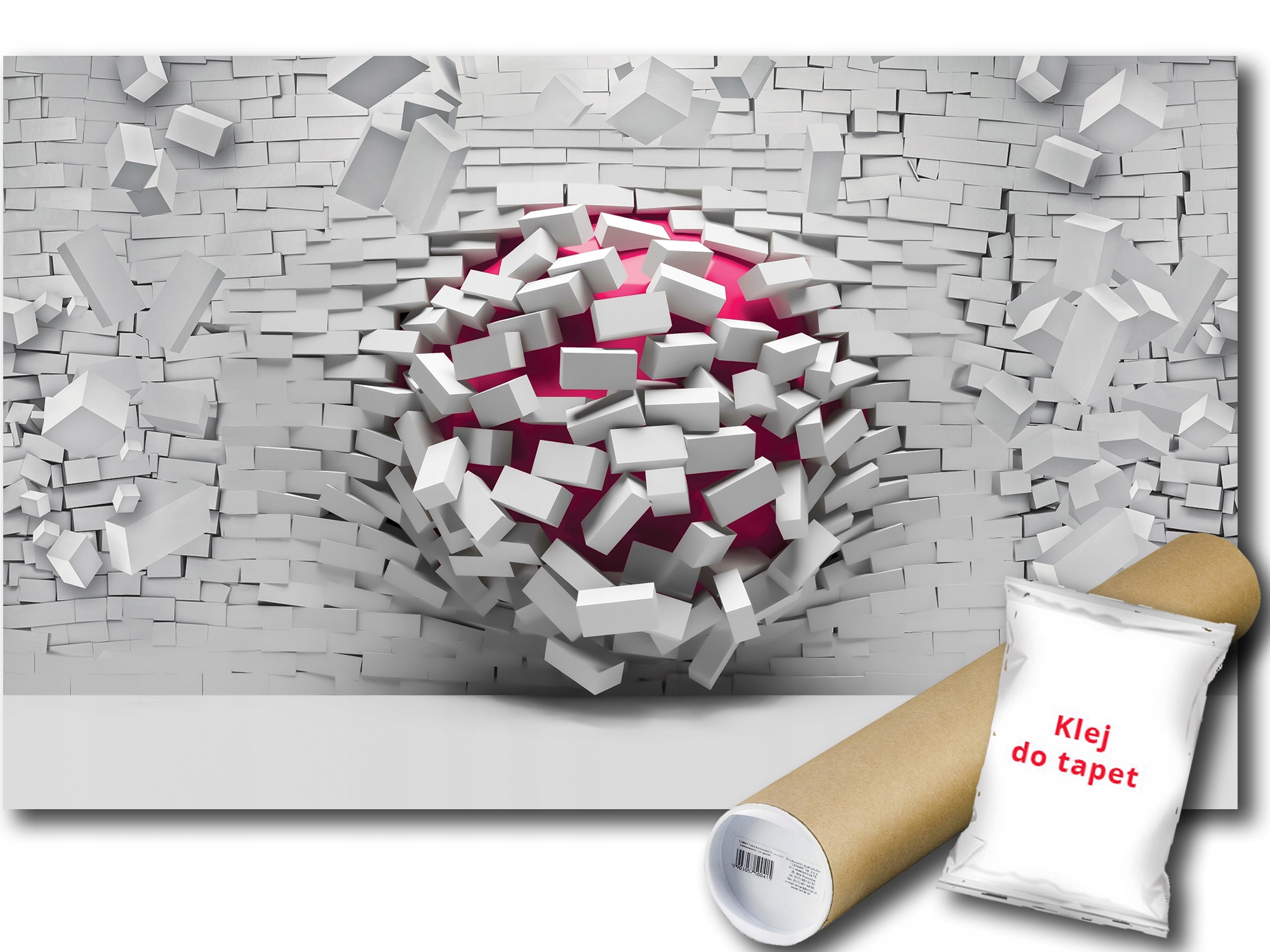 Fototapeta Tehla 3D Guľa 10A F2XL 312x219 F3008