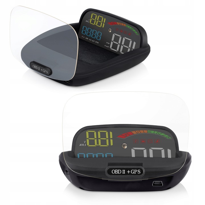 

Wyświetlacz Projektor Led LCD Hud OBD2 Gps C800