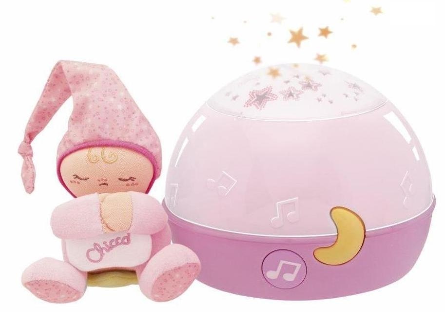 

Chicco Projektor Gwiazdek Lampka Nocna Muzyka