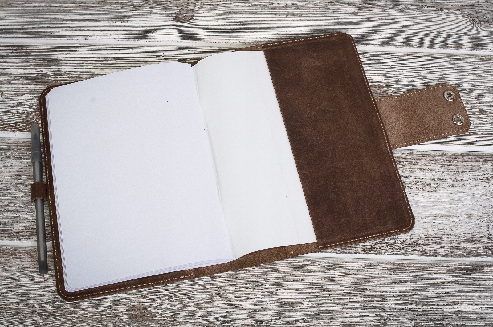 Wyjątkowy prezent Notes Skórzany A5 z grawerem Rodzaj notes