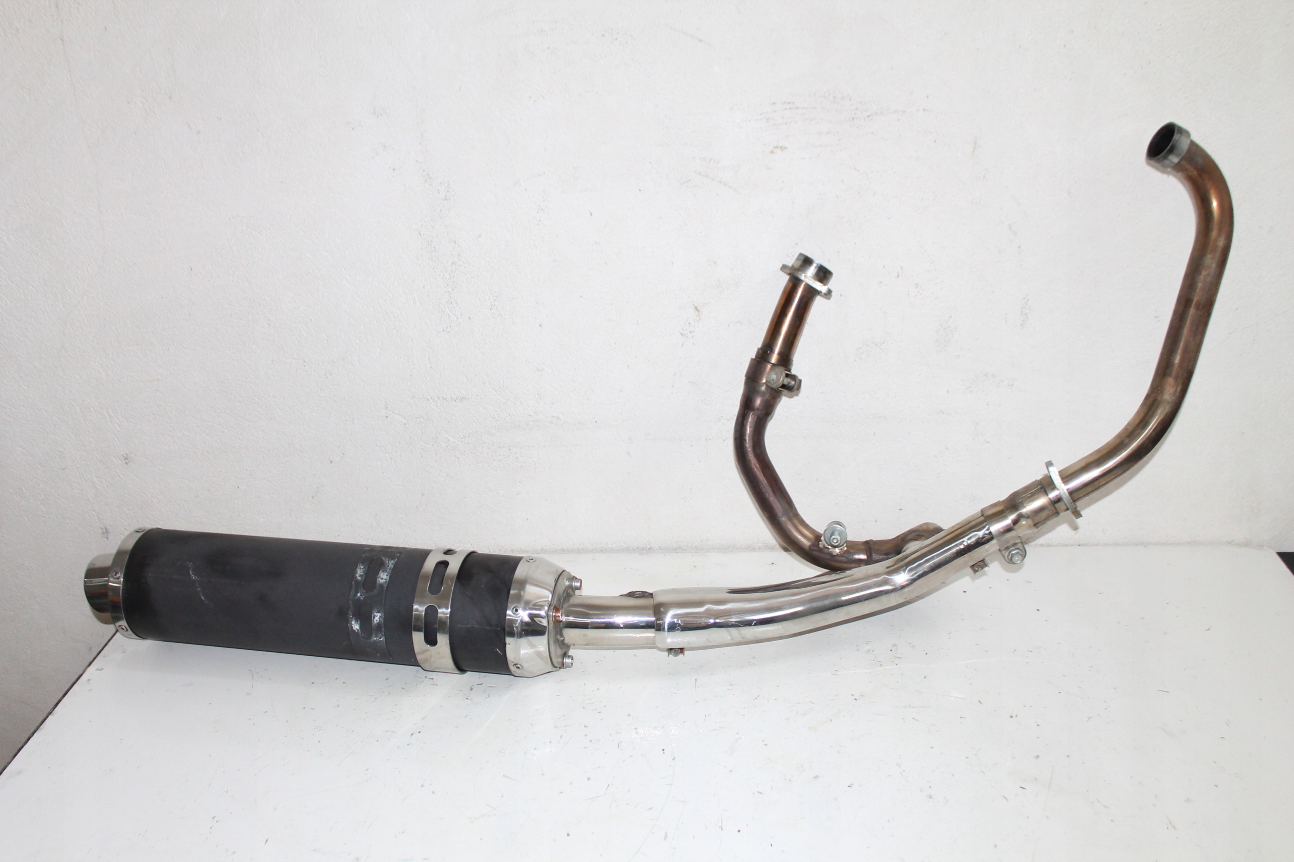 HYOSUNG GT 650 R ГЛУШИТЕЛЬ ВЫХЛОПНЫХ ГАЗОВ + КОЛЛЕКТОР