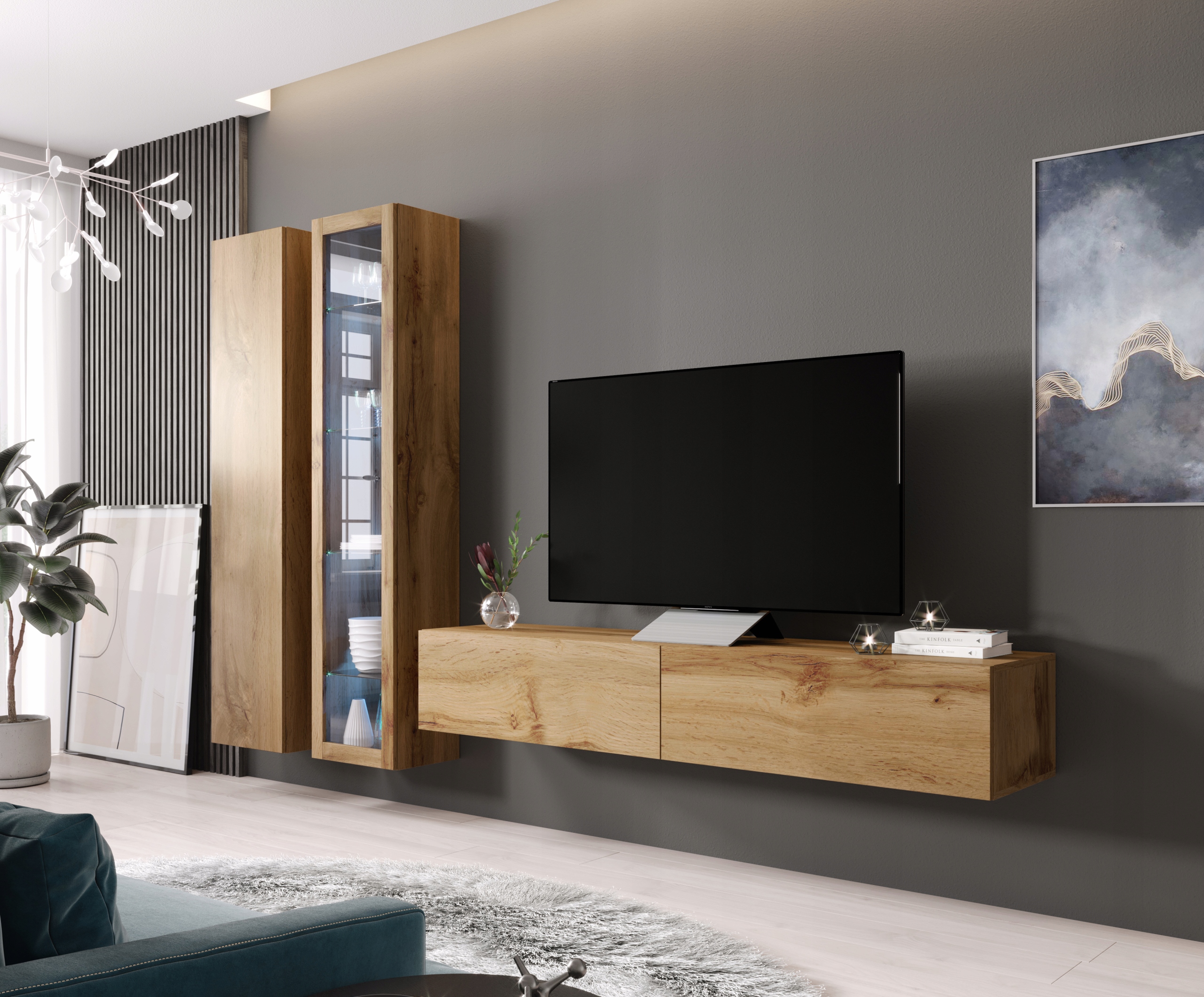

Zestaw Vigo 3 dąb wotan - Cama Meble