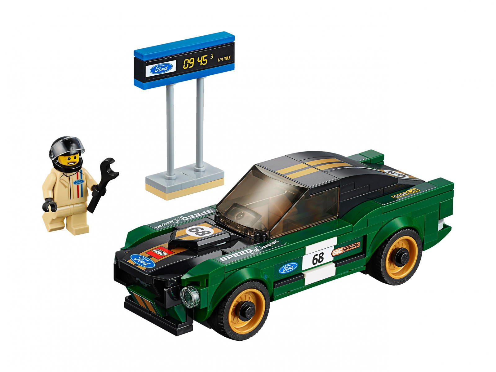 LEGO Ford Mustang Fastback Muscle Car na prezent Liczba elementów 183 szt.