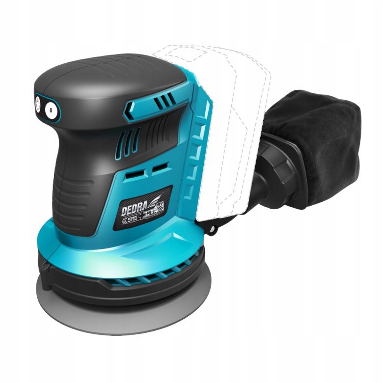 DEDRA SZLIFIERKA MIMOSRODOWA 18V akumulatorowa aku