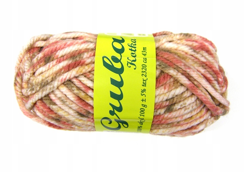 Włóczka Gruba Kotka, 100% akryl_48-1170 Malina Mel